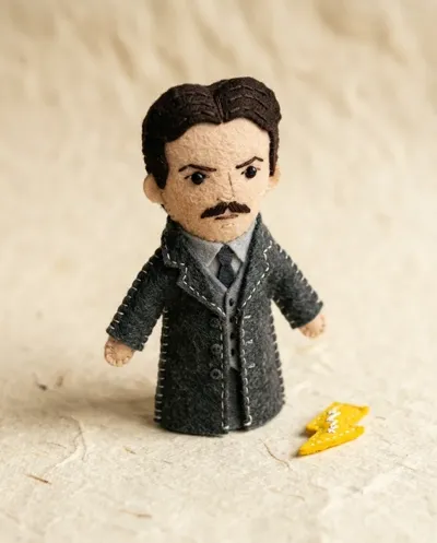 Nikola Toe-sla toe puppet front view