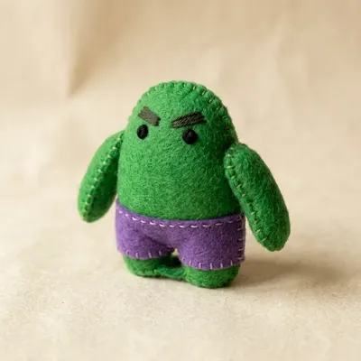 The Incredible Toe-lk toe puppet front view