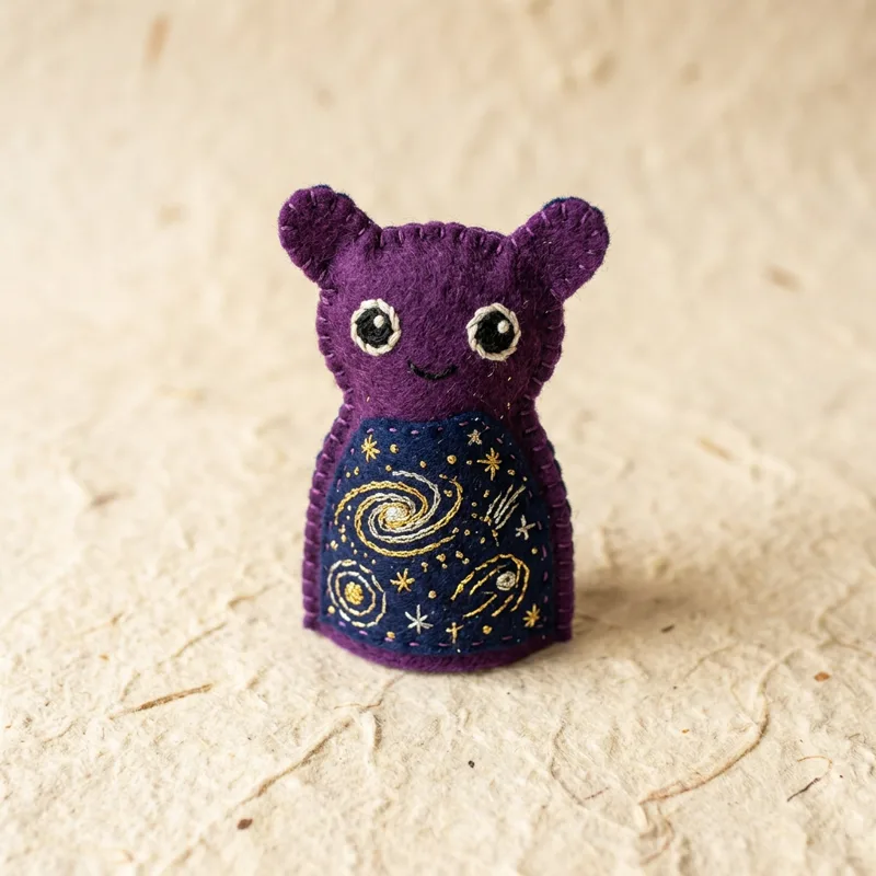 Galaxy Toe toe puppet front view